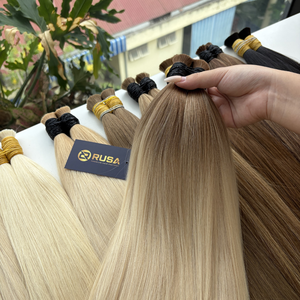 Extensiones de cabello a granel, súper doble densidad, color ombre, cabello humano vietnamita, color de moda para el verano - Product Image 3
