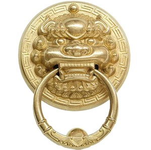 Battant de porte décoratif vintage en laiton de fournisseur indien, accessoire de quincaillerie pour porte d'entrée, pour usage domestique et commercial, en vente - Product Image 3