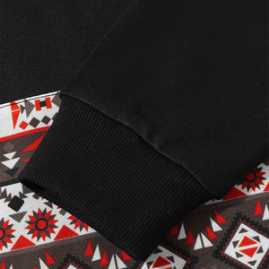 เสื้อฮู้ดดี้พิมพ์ลายสกรีนสำหรับผู้ชาย ทรงโอเวอร์ไซส์ หนา น้ำหนักมาก ไหล่ตก ใส่ได้ในฤดูหนาว ระบายอากาศได้ดี พร้อมโลโก้แบบกำหนดเอง - Product Image 4