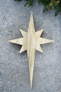 Metal Triangle Wall Sculpture Set of 3 Modern Farmhouse Style Christmas & Diwali <b>Ornament</b> Gold Finish Home Decor <b>Shelf</b> Display - Product Image 6