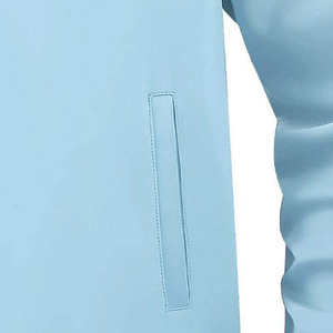 Survêtement sportif d'hiver pour homme avec bande latérale, fermeture à cordon durable, séchage rapide, respirant, en molleton 100 % coton pour la gym - Product Image 5