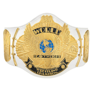 เข็มขัดแชมป์ WWE World Heavyweight Championship เข็มขัดแชมป์โลกเฮฟวี่เวทสีทองขนาดใหญ่ เข็มขัดมวยปล้ำขนาด 4 มม. สำหรับผู้ใหญ่ เข็มขัดแชมป์ WWE - Product Image 1