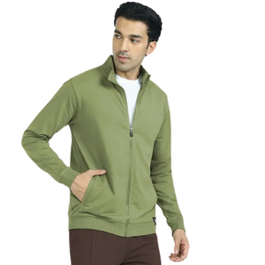 Chaqueta de forro polar con cremallera para hombre, ligera, cálida y suave, para deportes al aire libre, senderismo, camping, viajes y entrenamiento en invierno. - Product Image 1