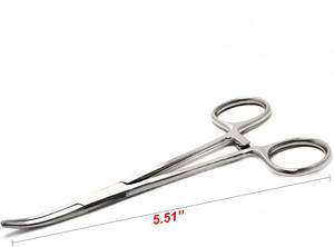 ชุดเครื่องมือผ่าตัด HERMANN MEDITECH Kelly Forceps สแตนเลสสตีล พรีเมียม แบบโค้งและตรง ได้รับการรับรองมาตรฐาน CE ระดับ Class II - Product Image 3