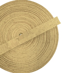Cordon plat en liège jaune clair de qualité supérieure - Product Image 1