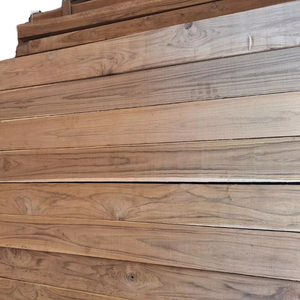 Laos madera de teca grado B grado comercial madera aserrada limpia 15-20% troncos de humedad para decoración del hogar puertas mesas de comedor sillas - Product Image 2