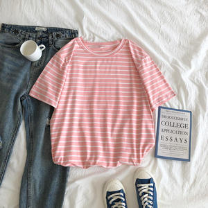 Blusas y Vestidos para Mujer, Ecológicos, Florales, Bonitos, Lisos, 100% Algodón, Tejido de Punto, Transpirables, Lavables, Mini, Formales, Manga Corta, OEM - Product Image 1