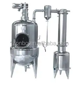 Vacuum pressure reduction concentration tanks