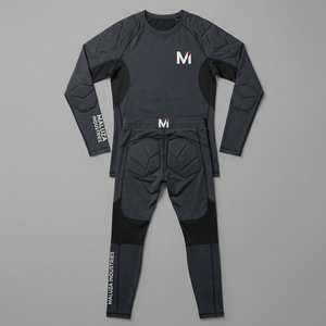 Conjunto Deportivo Táctico Unisex de Compresión para Entrenamiento, Acolchado, para Gimnasio y Running, de Secado Rápido y Transpirable, en Spandex/Poliéster - Product Image 1