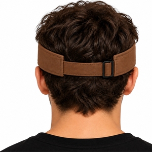 Visera Deportiva Unisex de Color Sólido con Protección UV, Ajustable, Ligera, para Verano, Aire Libre, Tenis, Golf, Playa, Ciclismo, Viajes, Personalizable - Product Image 2