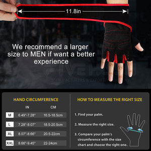 Guantes de Gimnasio en Oferta, Guantes de Cuero para Levantamiento de Pesas, Guantes de Fitness para Entrenamiento 2026 - Product Image 5