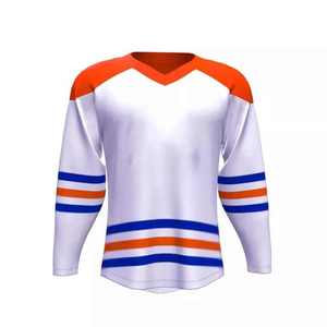 เสื้อฮอกกี้น้ำแข็งน้ำหนักเบา ระบายอากาศได้ดี แขนยาว ชุดกีฬาสำหรับทีม - Product Image 1