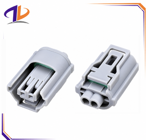 Conector de cableado eléctrico para espejo lateral automotriz con 2 pines de cobre y carcasa de nailon, 6189-4564 - Product Image 1
