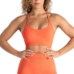 Custom Women Seamless Sports Bra Set High Waist Yoga Leggings Gym Workout Fitness Activewear Set Custom Logo Wholesale - Product Image 1