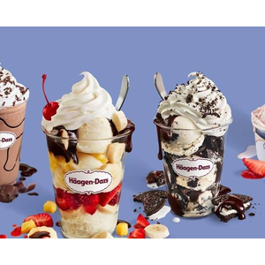 Helado de Fresa H-aagen-Dazs, Sabor Natural a Fresa, Cremoso y Rico, Envase de 500 ml - Product Image 5