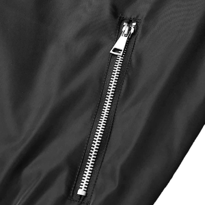 Blouson Bomber Homme Tendance, Col Montant, Fermeture Éclair, Personnalisable, Respirant, Vente en Gros à Prix Bas - Product Image 4