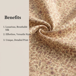 Caftán de Seda Habotai 100% Blanco Marfil Elite, Cuello en V, Manga con Volantes, Ropa de Dormir de Boutique, Vestido de Lujo Hecho a Mano, Obra Maestra para Mujer - Product Image 3