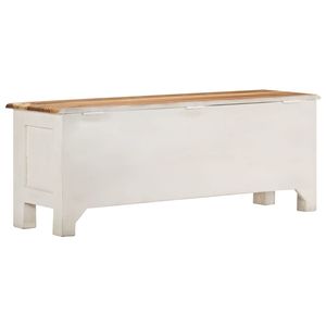 Scatola portaoggetti in legno massello 43.3 \ "x11.8 \" x15.7 \ "eleganti mobili da soggiorno - Product Image 4