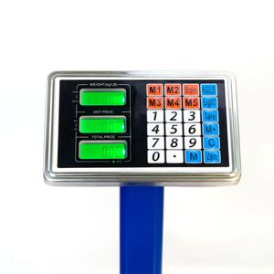 Balance de sol numérique personnelle 300 kg/661 lb - Balance postale à plateforme LCD - Product Image 2