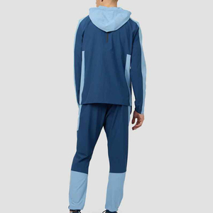 <b>Mens</b> Hooded Windbreaker <b>Jacket</b> And <b>Shorts</b> Set Running Training Athletic Sportswear Wholesale - Product Image 2