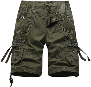 Pantalones cortos cargo para hombre de último diseño, hechos a medida, transpirables, de secado rápido, suaves, de alta calidad y premium. - Product Image 6