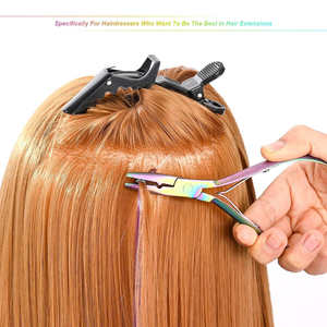 Juego de Herramientas para Extensiones de Cabello de Calidad Premium, Kit Completo con Pinzas para Remover Microperlas, Tijeras y Gancho para Extraer Cabello - Product Image 3