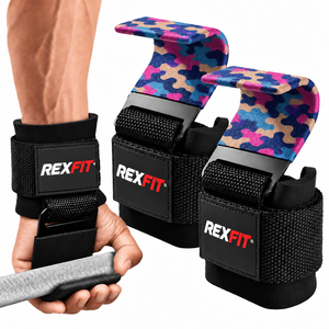 Crochets de musculation avec bandes de maintien pour les poignets, entraînement de force et exercices de fitness en salle, logo personnalisé, fourniture d'usine, fabrication OEM, poignée - Product Image 6
