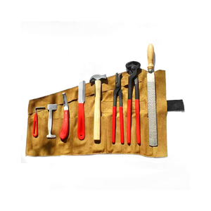 Kit de Herrador con Bolsa de Herramientas, Incluye Todo el Equipo de Herrador, Herramientas Portátiles Ligeras de Acero Inoxidable, Kit de Herrador a Precio Económico - Product Image 2