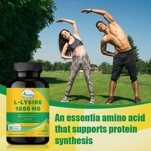 Meelefu tùy chỉnh L-Lysine HCL Viên nang bổ sung dinh dưỡng thể thao, Lysine 1000mg-để hỗ trợ miễn dịch, không chứa gluten - Product Image 2