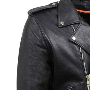 Chaqueta de Cuero de Moda para Hombre, de Alta Calidad, con Capucha Frontal Personalizable, Diseño de Invierno - Product Image 4