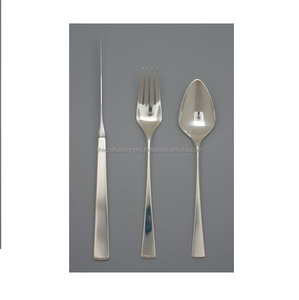 Design moderne Ensemble de couverts de cuisine en acier et en métal brillant Vente à chaud Ensemble de couverts en métal inoxydable pour la décoration de fêtes d'événements Nouveau style - Product Image 6