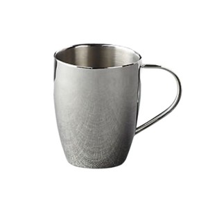 Mug à café en acier inoxydable de haute qualité avec poignée robuste, résistant à la rouille, tasse à boire en métal incassable pour le camping en plein air - Product Image 2