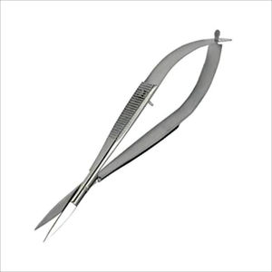 Tijeras de depilar de acero inoxidable plateadas / Tijeras de depilar de acero inoxidable con sistema de autoajuste - Product Image 2