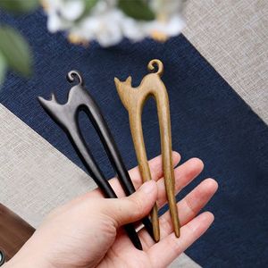 Wooden <b>Bun</b> Holder Hair Fork Elegant Hair <b>Pin</b> for Women Carved Wooden Hair Fork Traditional Hair Stick <b>Pin</b> - Product Image 6