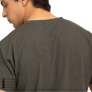 เสื้อยืดคอวีเฮนลีย์ผ้าฝ้าย 100% สกรีนโลโก้ OEM ตามสั่ง คุณภาพสูง ขายส่ง เสื้อยืดลำลองระบายอากาศได้ดี สำหรับทุกเพศ ผู้ผลิตเสื้อยืด - Product Image 6