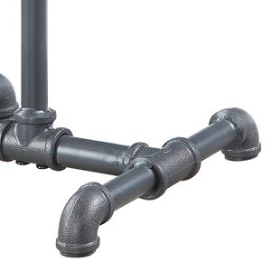 Portacandele in metallo grigio - Product Image 5