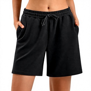 Pantalones Cortos Deportivos de Verano para Mujer, Transpirables, Impermeables, de Secado Rápido, Ecológicos, Resistentes al Viento, de Poliéster, con Botones y Detalles de Piel - Product Image 1