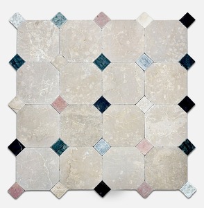 Natural White Ceramic Mosaic Tile Modern Parquet Hexagon Polished Stone <b>Wall</b> <b>Cladding</b> for Luxury Interior <b>Walls</b> Kitchen - Product Image 4