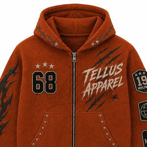 Nouveauté Hiver : Sweat à Capuche Homme Style Unique Respirant en Polaire 100% Coton Coupe Oversize – Offre Spéciale - Product Image 5
