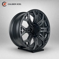 CALIBER XCEL Vente Flash Jantes de Voiture Forgées Polies à 5 Branches Simples 18-22 Pouces 6x139.7 6061-T6 pour Nissan Patrol Armada