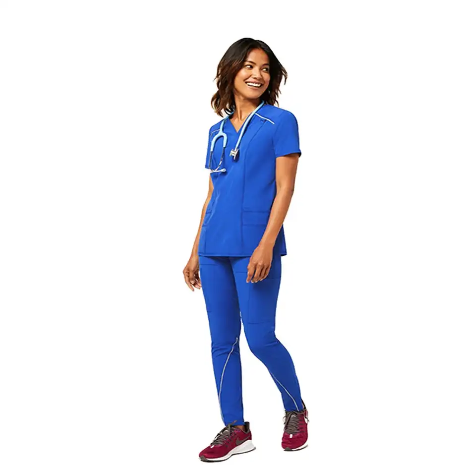 कस्टम मानक कपड़ा निर्माण सस्ते महिलाओं चिकित्सा नर्सिंग अस्पताल वर्दी scrubs