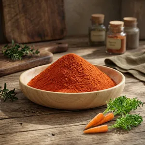 Extracto Herbal de Betacaroteno en Polvo, Color Naranja Vibrante, Liposoluble, Derivado de Plantas - Product Image 5
