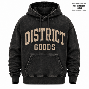 Sudaderas con Capucha Personalizadas para Hombre, Estilo Vintage, Lavado Ácido, Efecto Desgastado, 100% Algodón, Felpa, Calidad Premium 2026 - Product Image 3
