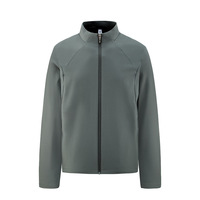 Veste de sport respirante pour homme LAYENNE avec logo personnalisé, coupe-vent, style décontracté, fermeture éclair, veste de randonnée pour homme pour la randonnée en plein air
