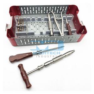 Destornillador ortopédico, herramienta de extracción de tornillos quirúrgicos, instrumentos ortopédicos, juego de 56 piezas - Product Image 5