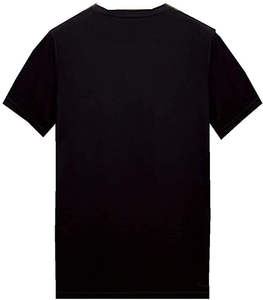 Camiseta de manga corta para hombre, cuello redondo, estilo urbano, 100% algodón, tejido de punto, estampado de letras con pedrería, estampado de dibujos animados, impresión DTF. - Product Image 5