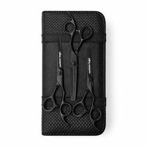 Cutter à découper professionnel en acier inoxydable noir mat de qualité supérieure, fin et durable, idéal pour une coupe de précision - Product Image 4