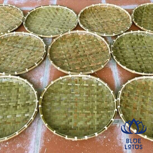 Cesta de bambú de Vietnam, cesta de fruta de bambú hecha a mano, respetuosa con el medio ambiente, buen precio, venta al por mayor - Product Image 5