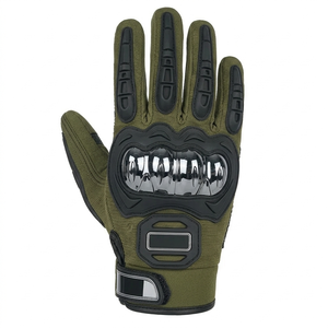 Guantes Tácticos de Cuero de Alto Rendimiento con Protección Rígida en los Nudillos, Equipo de Motociclismo para Seguridad y Durabilidad 2026 - Product Image 2