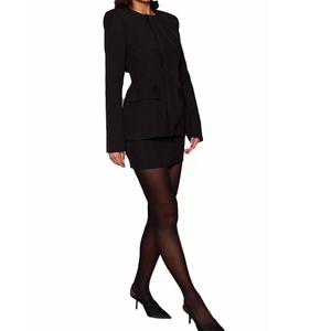 Traje de Negocios para Mujer, Blazer Entallado, Manga Larga, Corte Slim, Chaqueta Formal de Oficina, Logotipo Personalizado, Venta al Por Mayor, OEM, ODM, Tallas Grandes - Product Image 2
